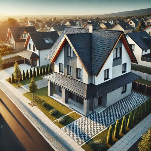 Asphalt shingle roof