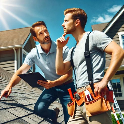 Discussing insurance claims